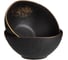 Набор салатников Bronco MIDNIGHT GOLD 2 шт 15x6.5 см 500 мл 42-428 2
