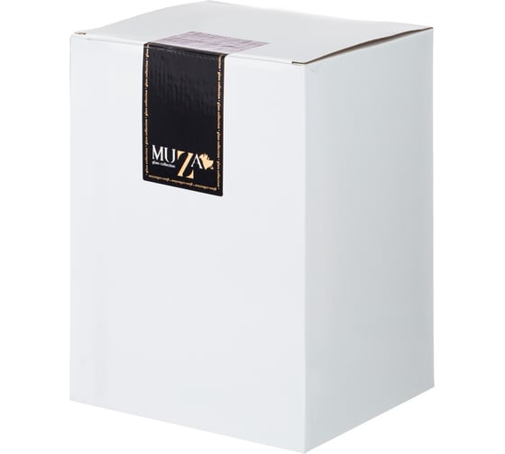 Ваза Muza MODERN ALEXIA SMOKY/ GOLD 25 см 380-908