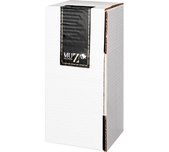Ваза Muza MODERN GALA SMOKY/ GOLD 30 см 380-907