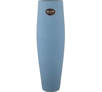 Ваза Muza FINO SATIN GREY высота 40 см 380-881