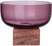 Ваза Bronco WOODY PURPLE 20x20x16 см 694-075