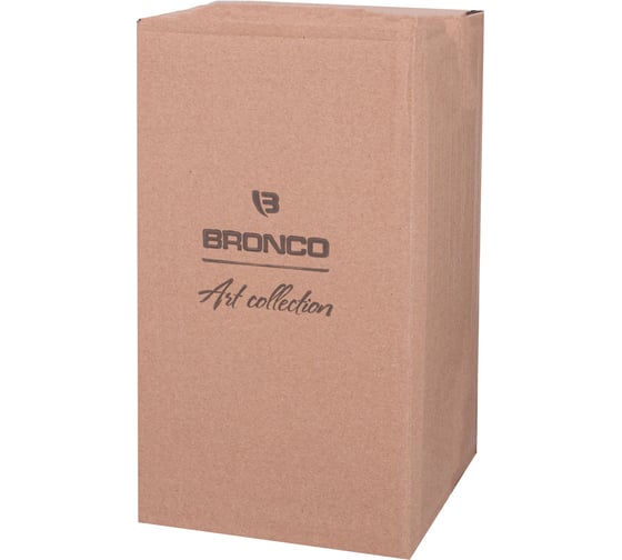 Ваза Bronco VISION BROWN 10x10x11 см 694-050
