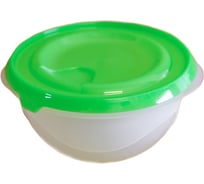 Контейнер пищевой ООО КАМЕНСКХИМВОЛОКНО с крышкой зеленый 3 л 36640 36640-2