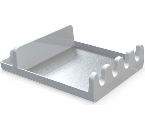 Подставка для крышек PRIMANOVA 15.5x14.5x5.5, ложек, поварешек, пластик, сталь, серый M-E86-07