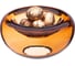 Ваза Bronco D'ARTE AMBER 15x15x7.5 см 694-073 2