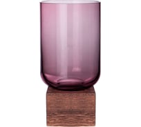 Ваза Bronco WOODY PURPLE 13x13x25 см 694-077