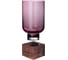 Ваза Bronco WOODY PURPLE 13x13x25 см 694-077 3
