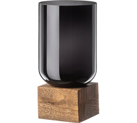 Ваза Bronco WOODY GREY 13x13x25 см 694-078 1