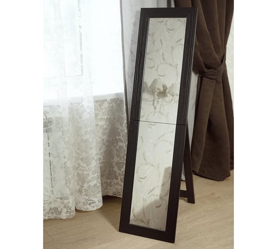 Зеркало напольное Мебелик BeautyStyle 12 черный 8974