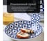Тарелка Homium Kitchen Japanese Collection, Очарование, диаметр 20 см, синий/белый plategzhel05 3