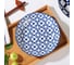 Тарелка Homium Kitchen Japanese Collection, Очарование, диаметр 20 см, синий/белый plategzhel05 7
