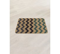 Коврик Profiflooring 50x80 см, коричнево-серый, интерьерный 68713