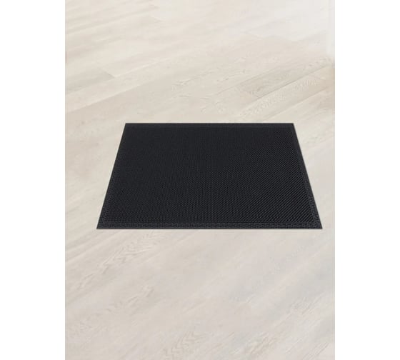 Коврик в прихожую Profiflooring 40x60 см, черный, грязезащитный 67442 1