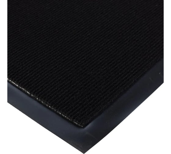 Коврик в прихожую Profiflooring 40x60 см, черный, влаговпитывающий 56554
