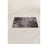 Коврик в прихожую Profiflooring 45x75 см, черно-серый, интерьерный 68289