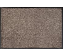 Коврик в прихожую Profiflooring 80x120 см, коричневый, влаговпитывающий 69248