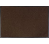 Коврик в прихожую Profiflooring 80x120 см, коричневый, влаговпитывающий 70084