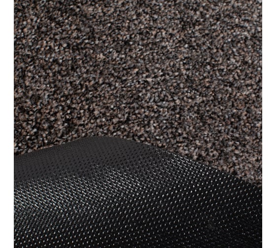 Коврик в прихожую Profiflooring 90x150 см, серый, влаговпитывающий 69245