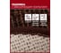 Коврик для лестницы Profiflooring 65x25 см, коричневый, интерьерный 61945 8