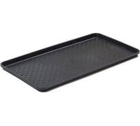 Лоток для обуви в прихожую Remiling с бортами, 70x37 см, черный 58222