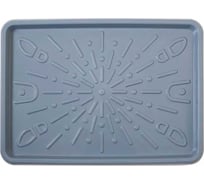 Лоток для обуви Архимед 53.5x38x4 см, синий Р1212Син