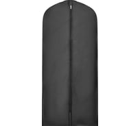 Чехол для одежды на молнии, Симфония 60x135 см, черный ЧХ-008
