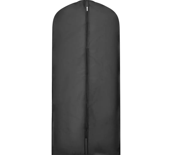 Чехол для одежды на молнии, Симфония 60x135 см, черный ЧХ-008