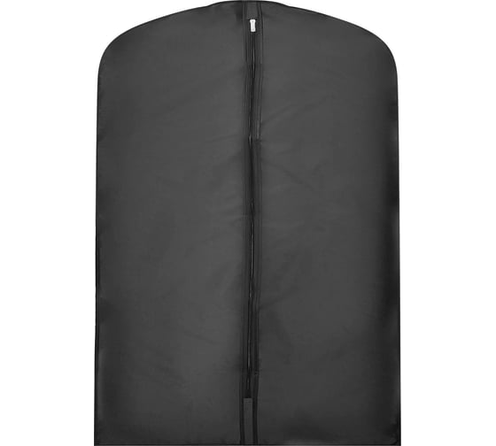 Чехол для одежды Симфония на молнии, 60x90 см, черный ЧХ-007