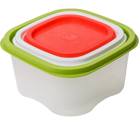 Набор Архимед Фокус 3 шт., 0.23 л+0.4 л+0.73 л Р2117