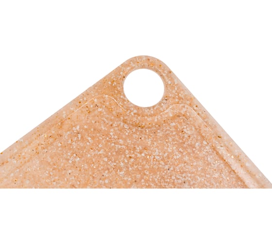 Доска разделочная Архимед GOLD MINERAL 38x28x0,6 см, белая Р2196БЗ