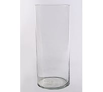 Ваза Никольский завод светотехнического стекла Падерборн Трубка 146 средняя, высота 400 мм, диаметр 146 мм 063691