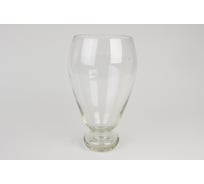 Декоративная ваза Никольский завод светотехнического стекла Марко большая, высота 34 см, диаметр 20 см 069035