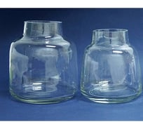 Декоративная большая ваза Никольский завод светотехнического стекла БЕЛЬГИЯ1 высота 215 мм, диаметр 20 см 063682