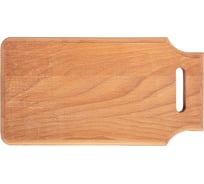 Разделочная полуфигурная доска ООО Комус бук, 36x19x1.6 см 60070438 1599137