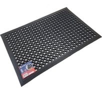 Входной резиновый коврик ООО Комус 60 см x 90 см х 14 мм 1848676