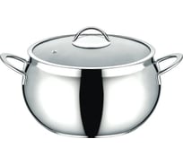 Кастрюля OMS collection 26x16 см, 7,8 л, с крышкой стеклянной 2031-26