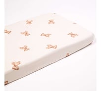 Простыня на резинке Ночь нежна Тедди осн. 10480-1, бязь 120 гр., 120x60x15, полоса новая 4660056200937