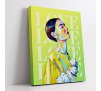 Картина Симфония Девушка в мечтах 40x50 см 1-256