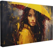 Картина Симфония Под дождем 70x50 см 1-259