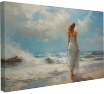 Картина Симфония Бушующее море 70x50 см 1-260