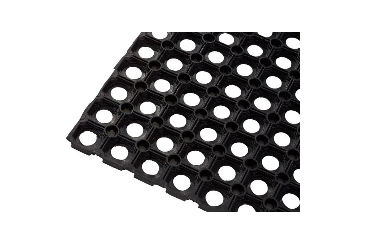 Коврик входной резиновый Luscan Professional 800x1200x16 мм черный ...