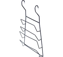 Подставка для крышек навесная на рейлинг МУЛЬТИДОМ "Лофт", размер 20x37 см DA52-163