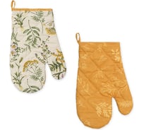 Прихватка-рукавица МУЛЬТИДОМ "Луговые цветы", размер 17x30 см МТ22-261