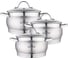 Набор посуды Bella Cucina 6 предметов, 3,1 л, 5 л, 8,5 л BC-2152 2152-BC 1