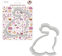 Кулинарная форма МУЛЬТИДОМ "Заяц", размер 17x11,5x2,5 см DA8-146