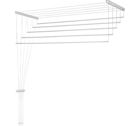 Сушилка для белья ЛакМет Лиана, потолочная, 5 линий, 1.6м 114579