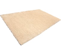 Прямоугольный ковер с длинным ворсом VORTEX JAZZ 150х230 см, кремовый 22263