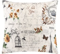 Наволочка Этель Парижские сезоны 70x70 ± 3 см, 100% хлопок, бязь 125 г/м² 3978172