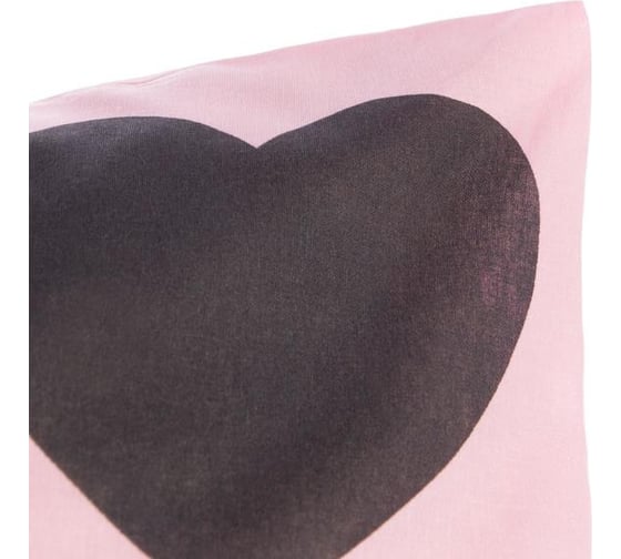 Комплект наволочек Этель Pink heart 50x70 см - 2 шт., 100% хлопок, поплин 6925287