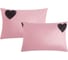 Комплект наволочек Этель Pink heart 50x70 см - 2 шт., 100% хлопок, поплин 6925287 1